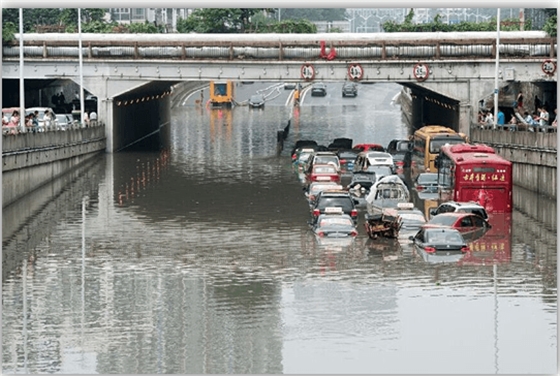 道路積水 道路積水