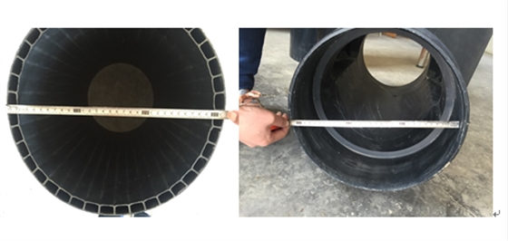 平壁管與無錫依道豐塑料檢查井井座連接 平壁管與無錫依道豐塑料檢查井井座連接