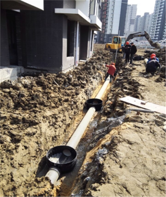 塑料檢查井接管及井筒安裝 塑料檢查井接管及井筒安裝