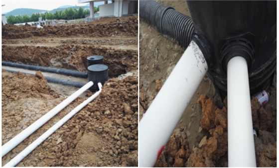 南京湯山人才公寓塑料井施工介紹 南京湯山人才公寓塑料井施工介紹