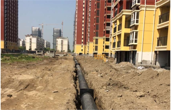 排水管道及塑料檢查井井坑與基礎(chǔ) 排水管道及塑料檢查井井坑與基礎(chǔ)