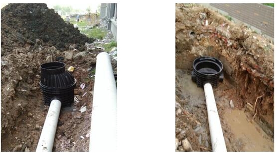 南京樂(lè)居雅配套學(xué)校項(xiàng)目1000塑料成品井的使用 南京樂(lè)居雅配套學(xué)校項(xiàng)目1000塑料成品井的使用