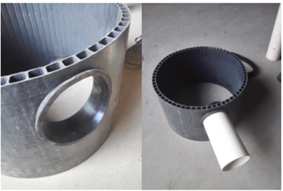 塑料成品井使用中支管接入的幾種方法 塑料成品井使用中支管接入的幾種方法