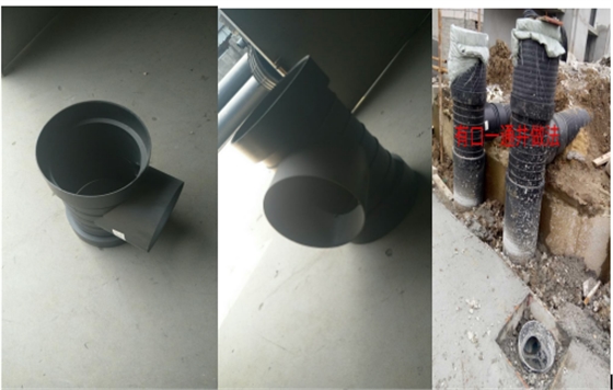 塑料成品井使用中支管接入的幾種方法 塑料成品井使用中支管接入的幾種方法