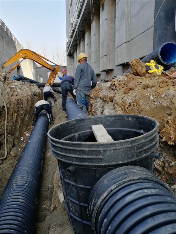 南京江寧恒大龍珺花園項目塑料檢查井工程