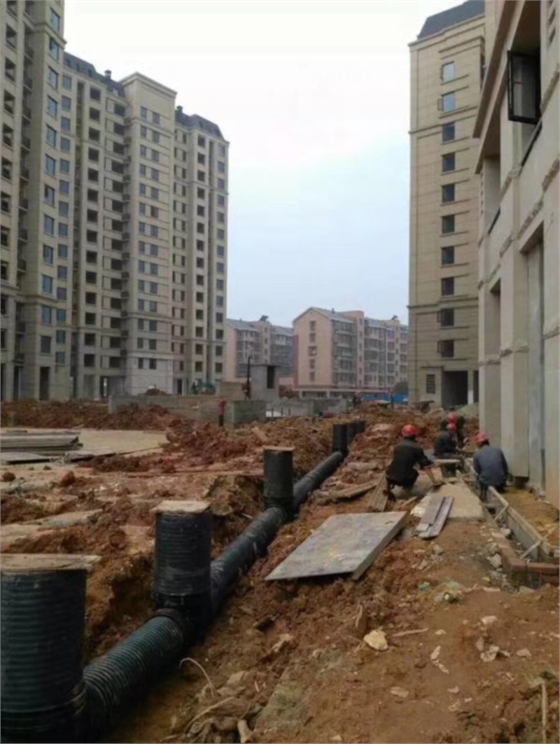 無錫清華科技園塑料井使用案例 無錫清華科技園塑料井使用案例