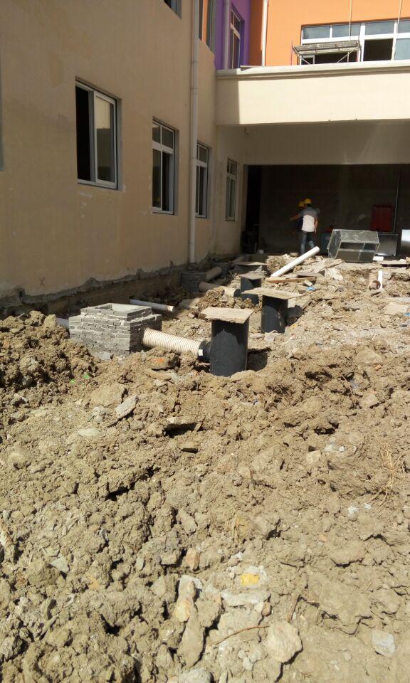 塑料井施工現(xiàn)場 塑料井施工現(xiàn)場