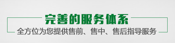 完善的服務(wù)體系 完善的服務(wù)體系