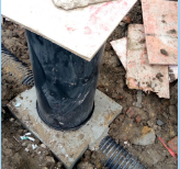 塑料井底座混凝土包裹 塑料井底座混凝土包裹