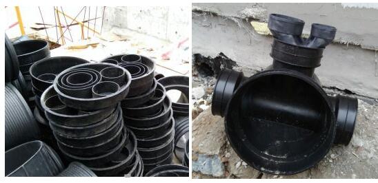 建筑排水出戶管如何正確接入塑料檢查井 建筑排水出戶管如何正確接入塑料檢查井