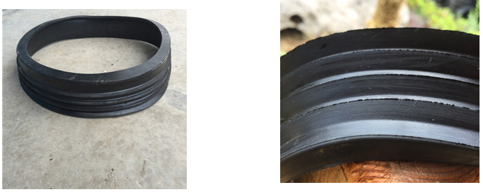 PE塑料成品井井筒密封圈 PE塑料成品井井筒密封圈