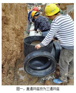 大定坊安置房工地塑料井之配件變角接頭服務指導 大定坊安置房工地塑料井之配件變角接頭服務指導