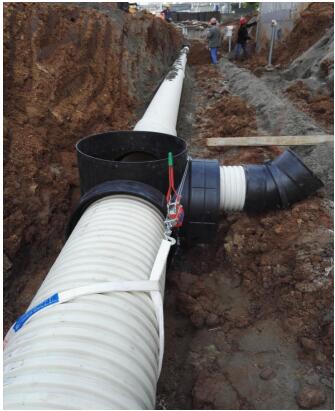 大定坊安置房工地塑料井之配件變角接頭服務指導 大定坊安置房工地塑料井之配件變角接頭服務指導