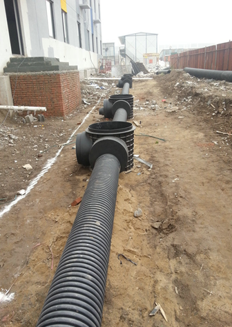 塑料檢查井之接管承口密封 塑料檢查井之接管承口密封